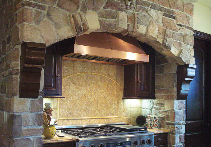 Grout Stone and Rock Joints on your interior Kitchen ReModel with the RocKit Grout Gun