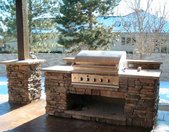 Grout Rock and Stone Joints on your new Built In Outdoor Grill with the RocKit Grout Gun